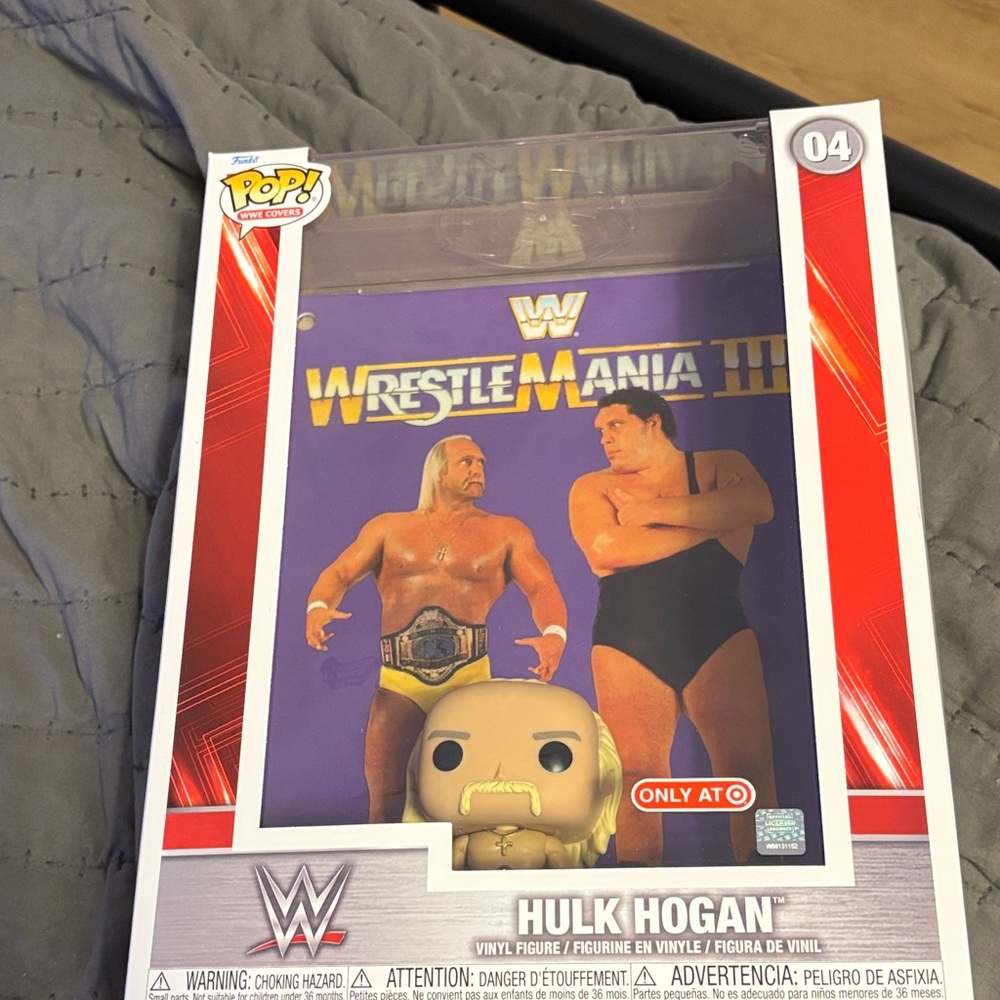 Funko Pop WWE Hulk Hogan Figure - Yellow and Black